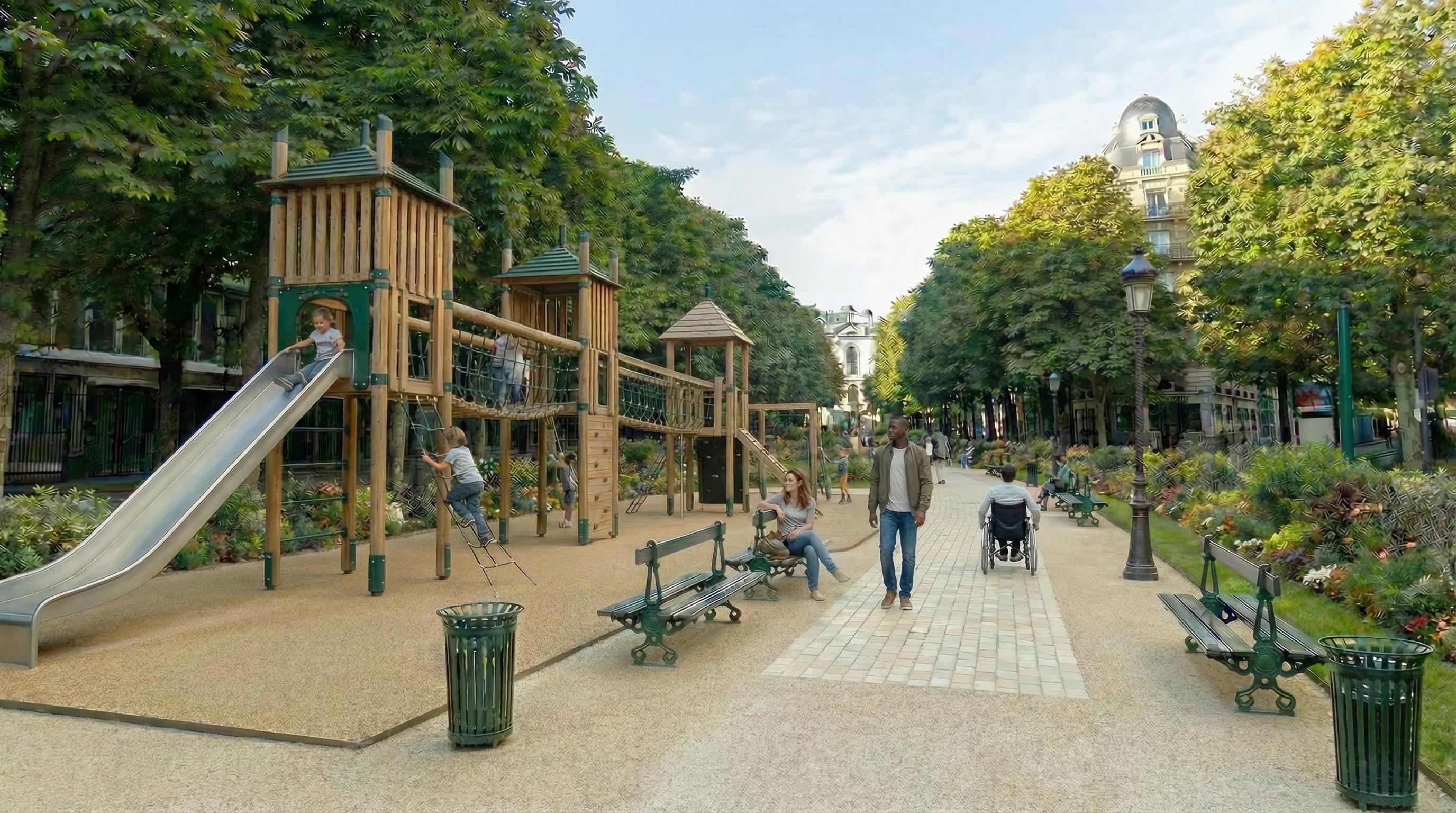 L'avenue de l'Observatoire (6ᵉ) transformée en promenade urbaine