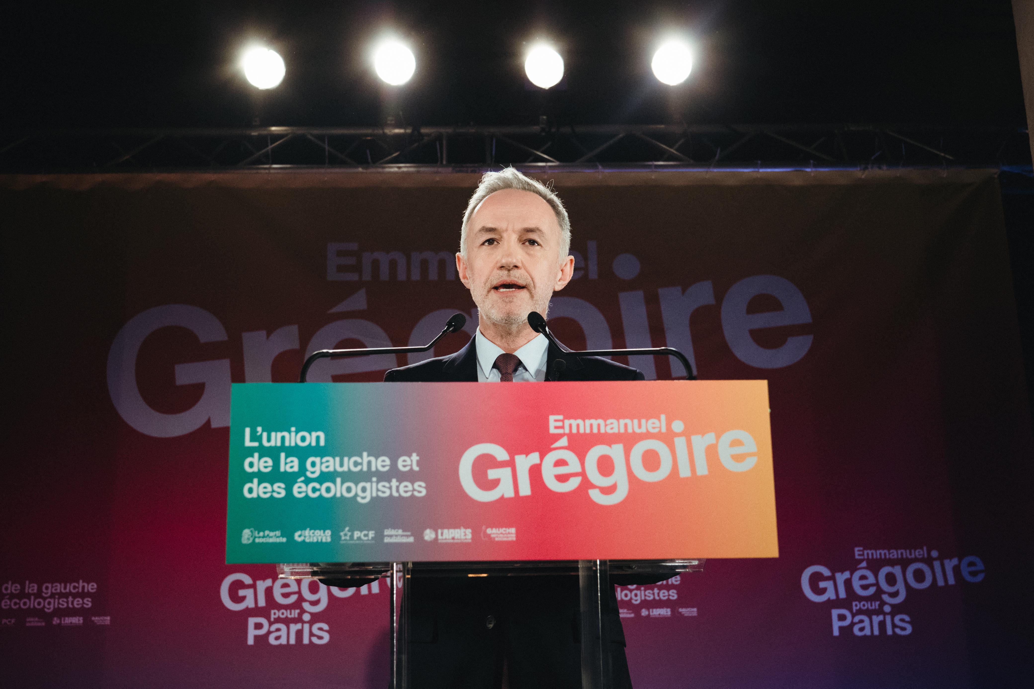 Déclaration d’Emmanuel Grégoire suite aux résultats du premier tour des élections municipales 